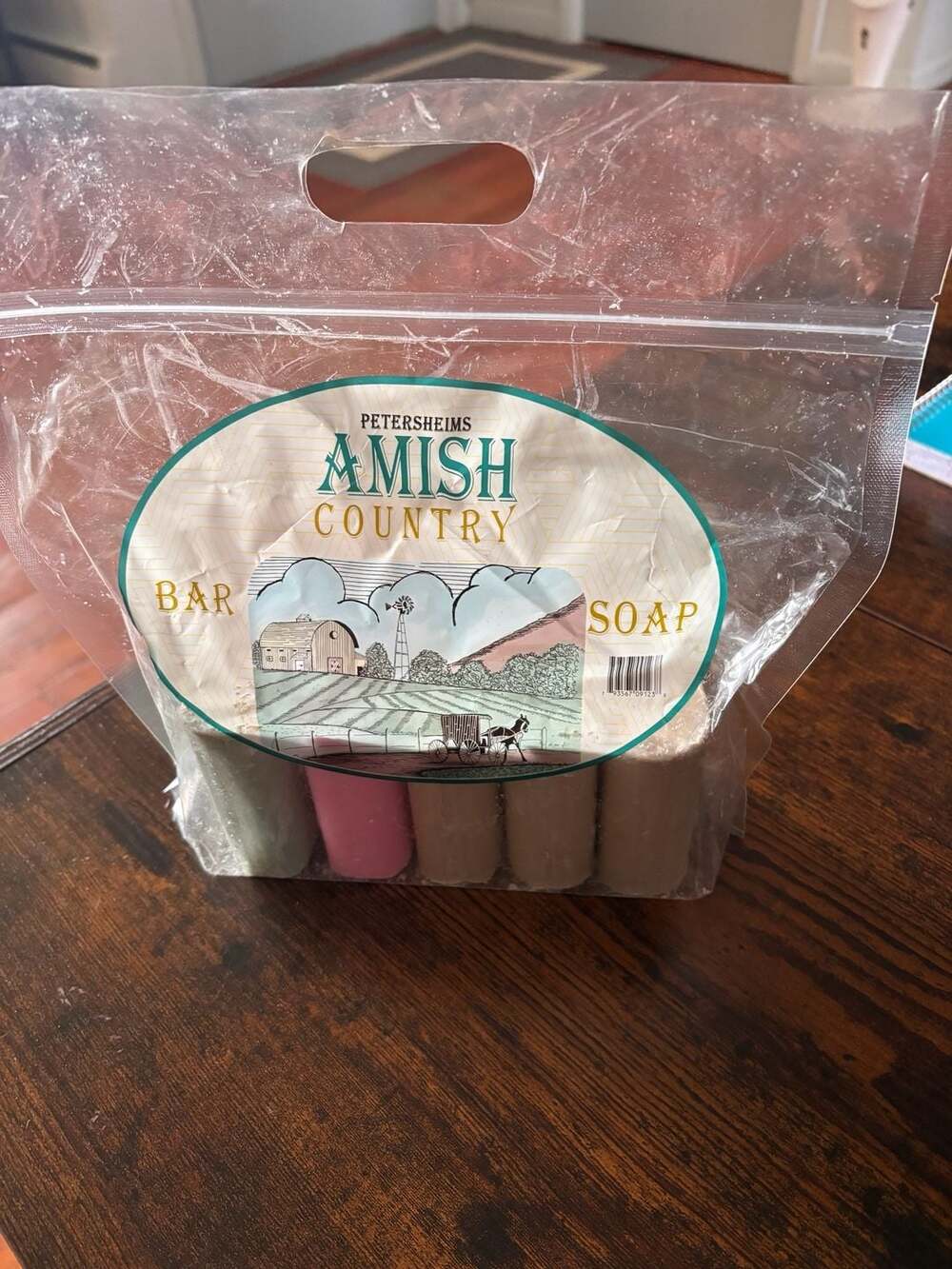 Amish Country Bar Soap, All Natural soap-2 bags available-price is for one bag